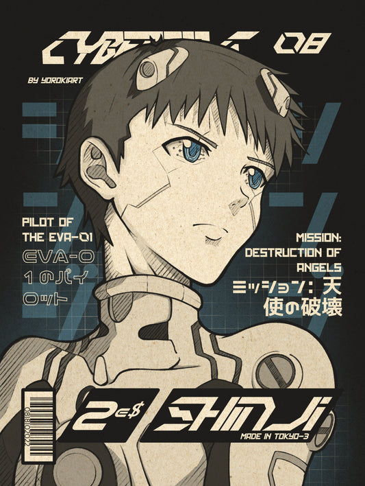 CYBERMAG N°08 Shinji